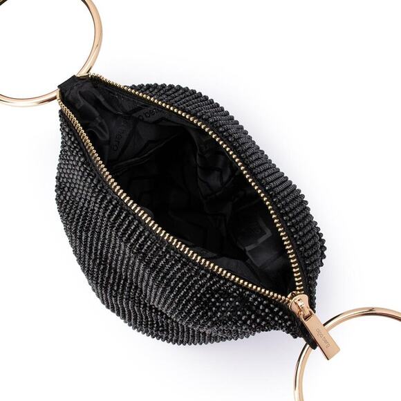 Oloa Bero  Ellie Crystal Mesh Ring Handle Bag - Picture 4 of 8
